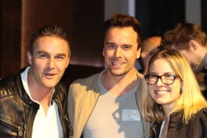 Sebastian Diemer, Gründer von Kreditech (l. mehr über ihn hier: http://bit.ly/1ktE90U), Christian Heimerl und Vanessa Rose.