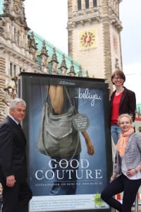 Die beliya-Gründerinnen und der Hamburger Wirtschaftssenator Horch