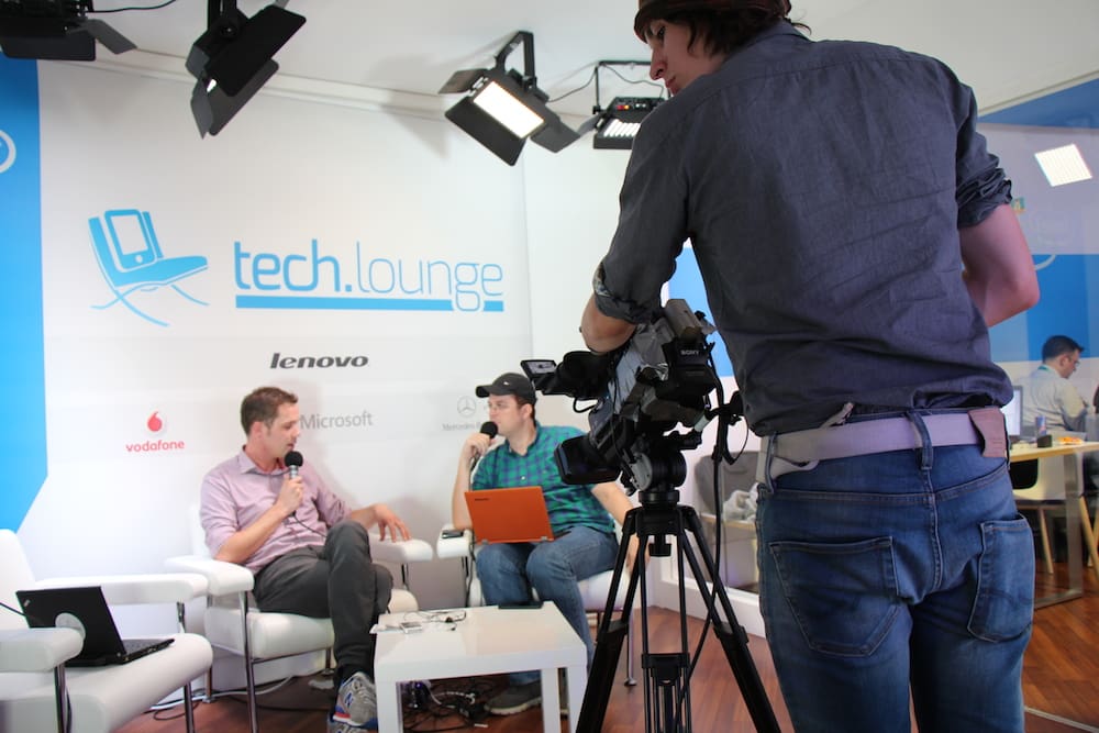 Jörg Land von Tinnitracks im Gespräch mit Sascha in der Mobilegeeks Techlounge auf der IFA  2014