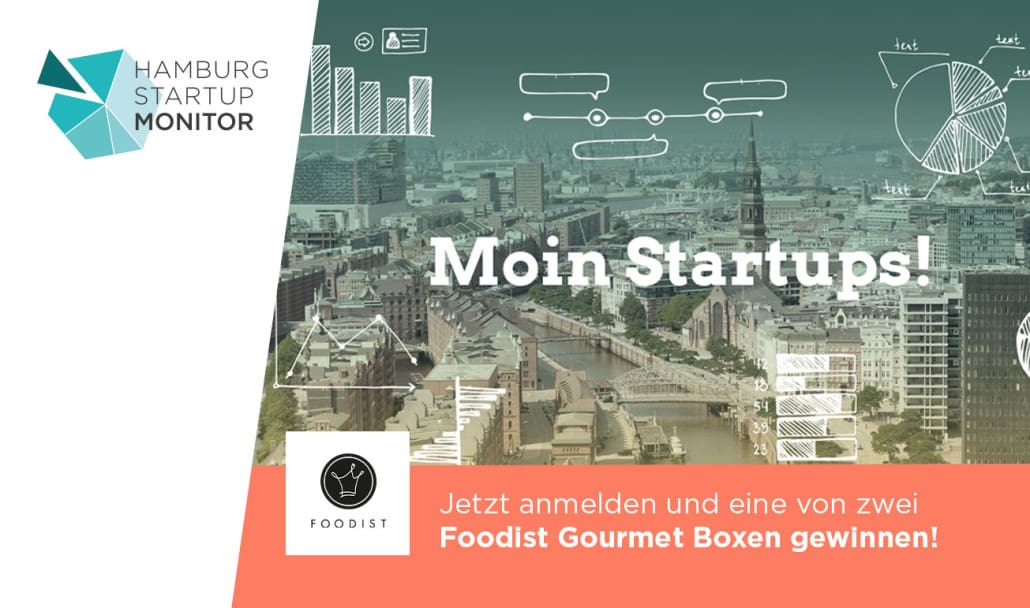 Beim Hamburg Startup Monitor mitmachen und was Leckeres gewinnen.