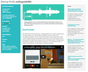 auduiguideMe im Hamburg Startups Monitor.