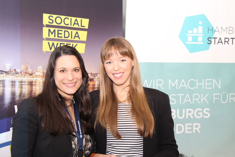 Sanja Stankovic (l.) gemeinsam mit Elsita Meyer-Brandt von eventbrite