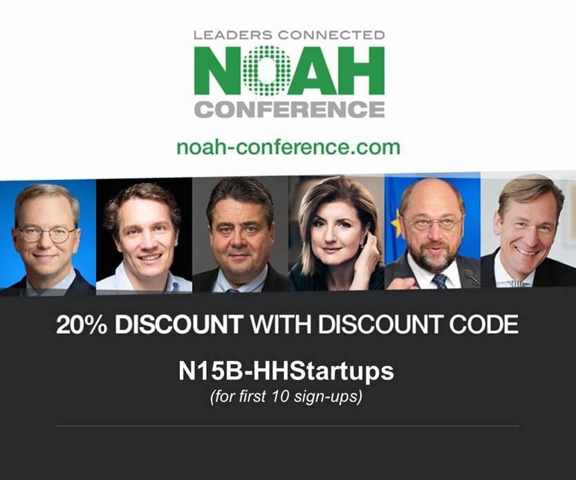Die NOAH Konferenz wartet mit einer Vielzahl an spannenden Gästen auf