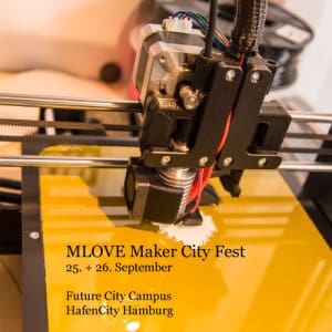 MLOVE Maker City Fest Logo