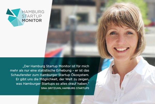 Mitmachen heißt Hamburg sichtbarer machen! Sina Gritzuhn, Gründerin und Managing Director von Hamburg Startups