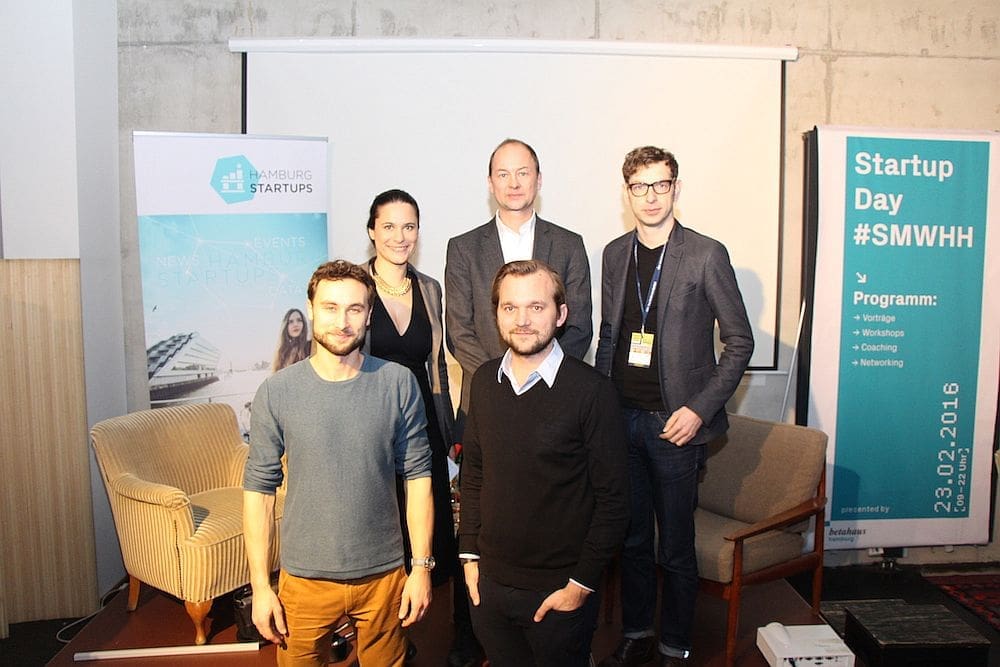 vordere Reihe: Peter Sorowka, Robert Beddies; hintere Reihe: Sanja Stankovic, Niels Neumann, Jens Uehlecke