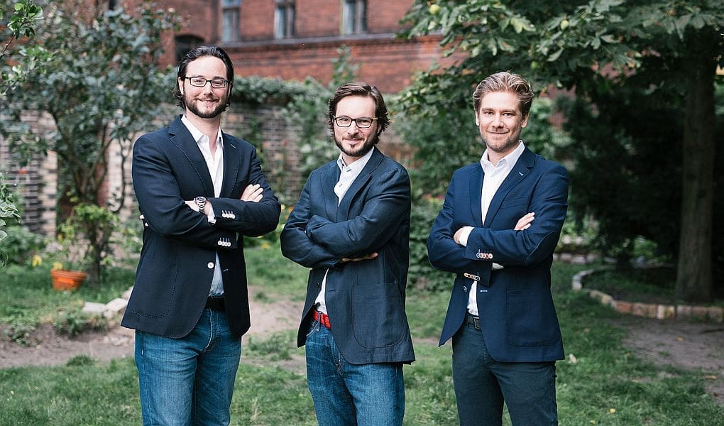 Die fairr.de-Gründer Jens Jennissen, Alexander Kihm und Ambros Gleißner