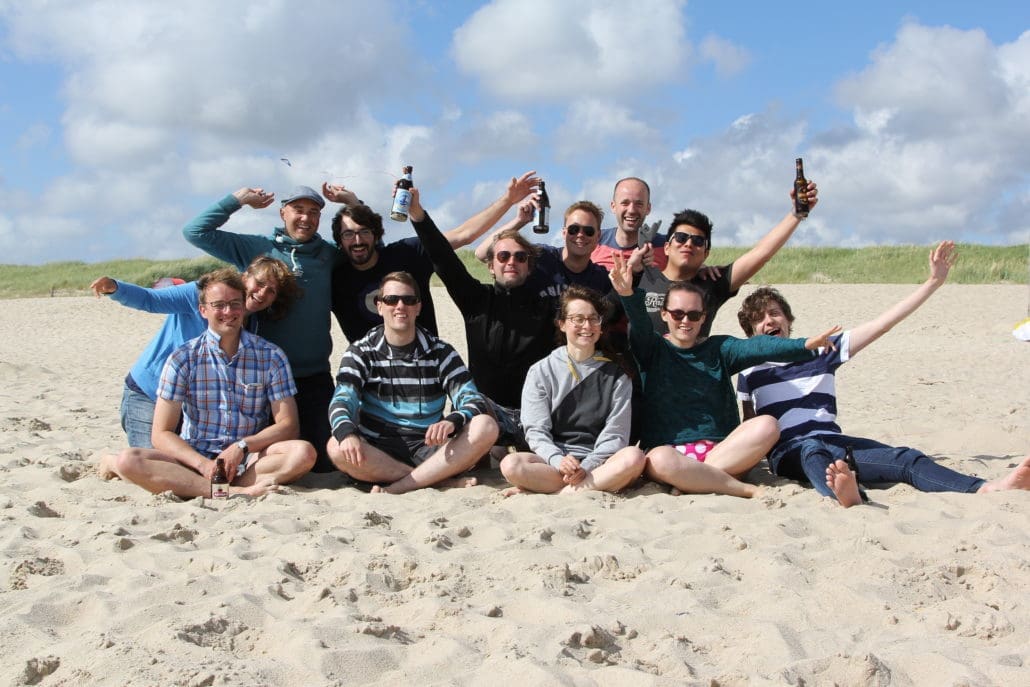 Das quantilope-Team in ihrem Retreat in Dänemark.