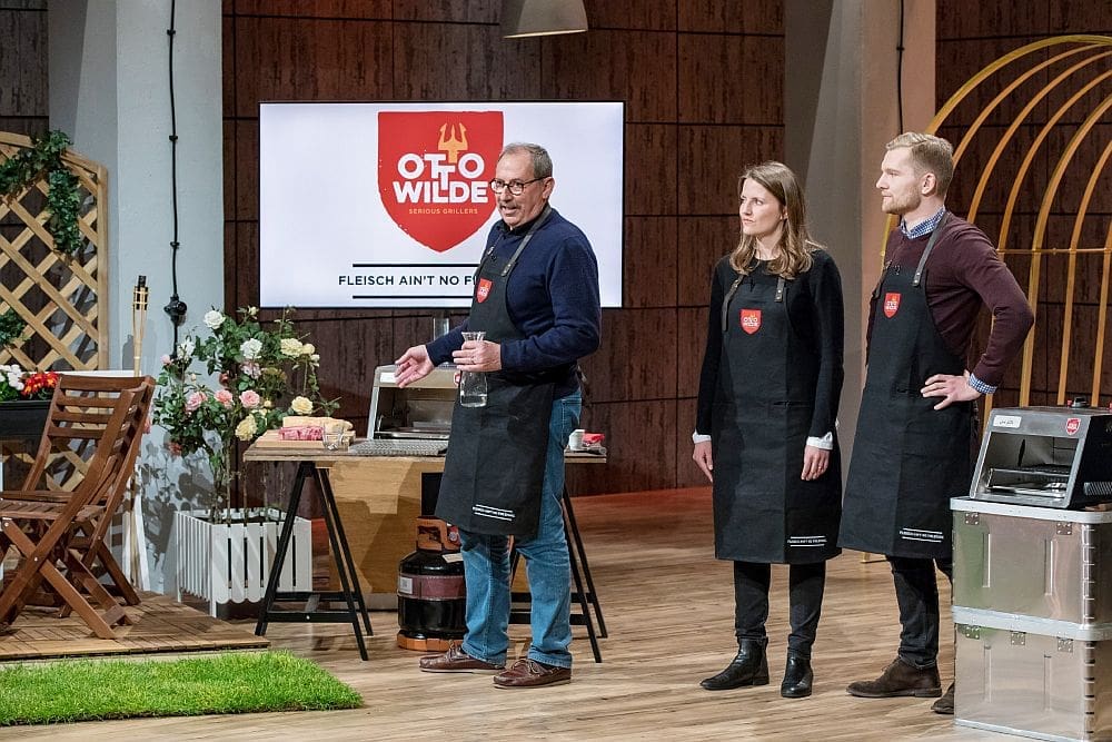 Otto Wilde, Julia Wilde und Alexander Luik von Otto Wilde Grillers (Foto: MG RTL D / Bernd-Michael Maurer)