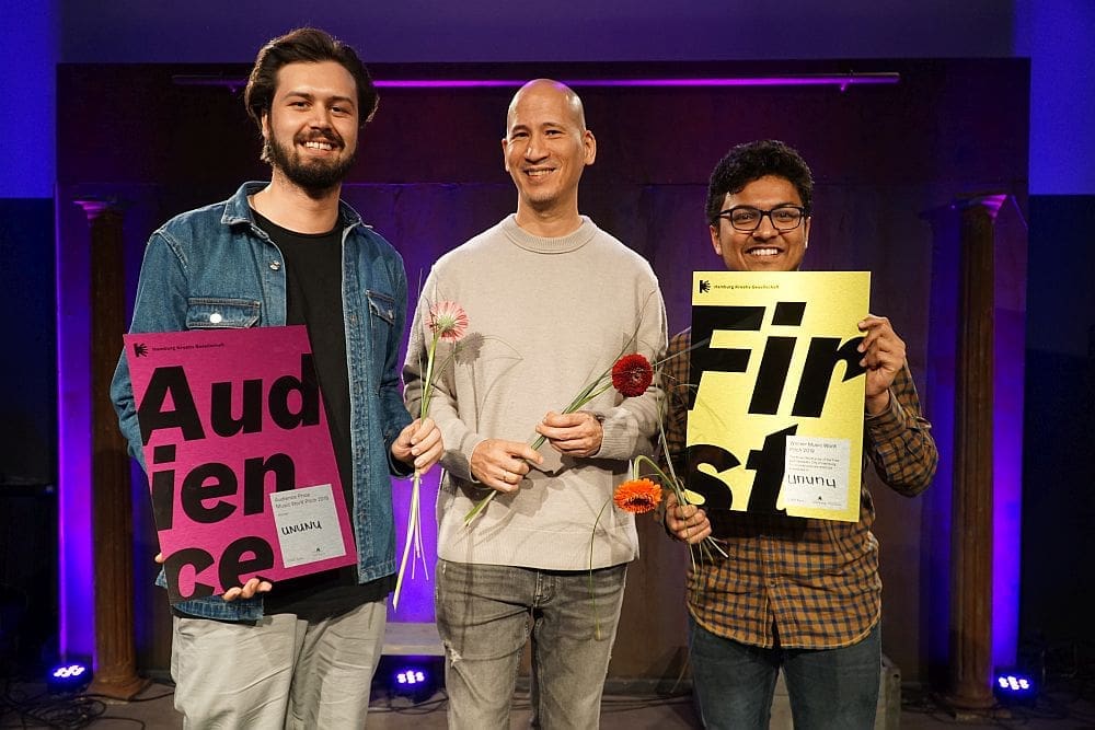 Beim Music WorX Pitch 2019 wurden fleißig Preise verteilt. Ununu konnte Publikum und Jury überzeugen und doppelt abräumen.