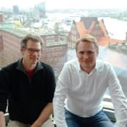 Dr. Gunnar Wrobel and Daniel Stancke from JobMatchMe
