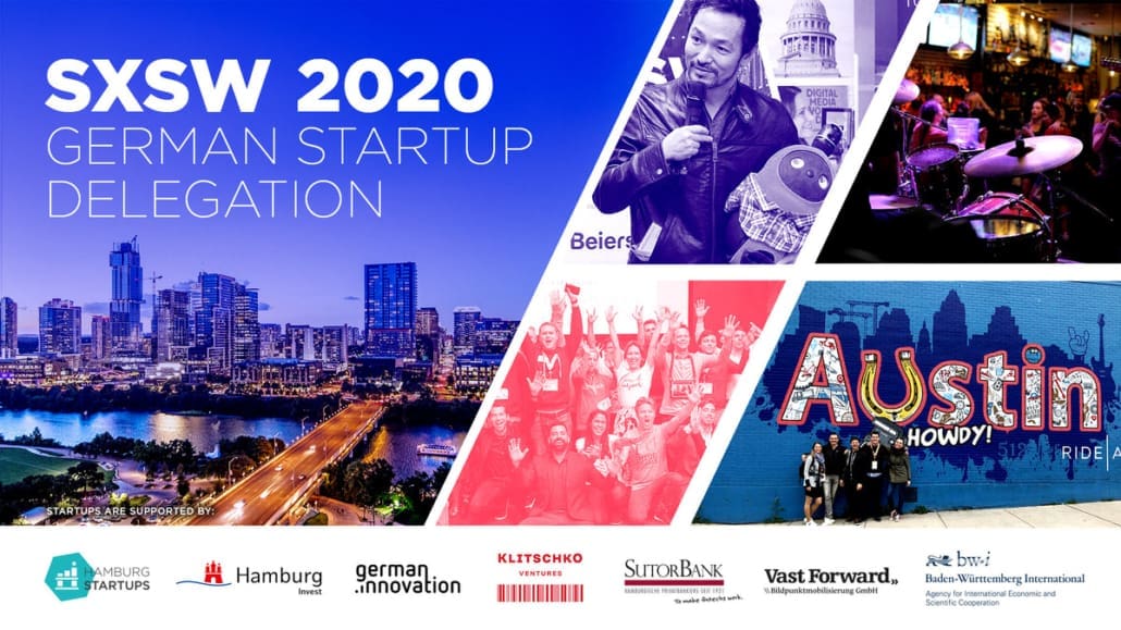 SXSW 2020 mit der Startup-Unit von Hamburg Invest