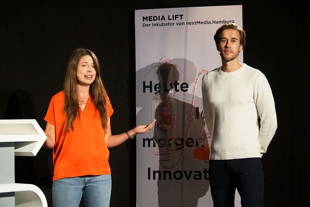 Lilly Wittrock und Jan Henri Kalinowski von Chef Treff