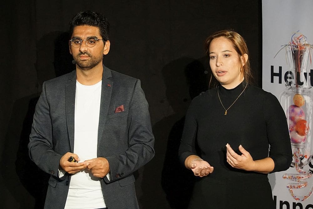 Mohamad Hamed Jalalzada und Marie-Christine König von hoλos