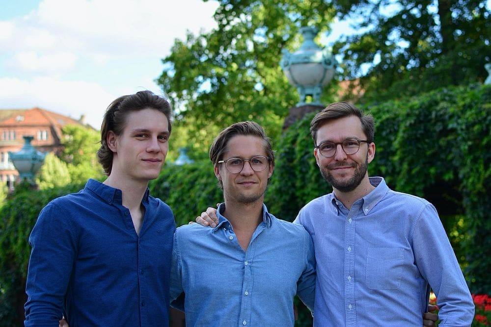 Die drei Gründer von MARA: Ingo Lange, Tobias Roelen-Blasberg und Maximilian Lüders neu im NCA