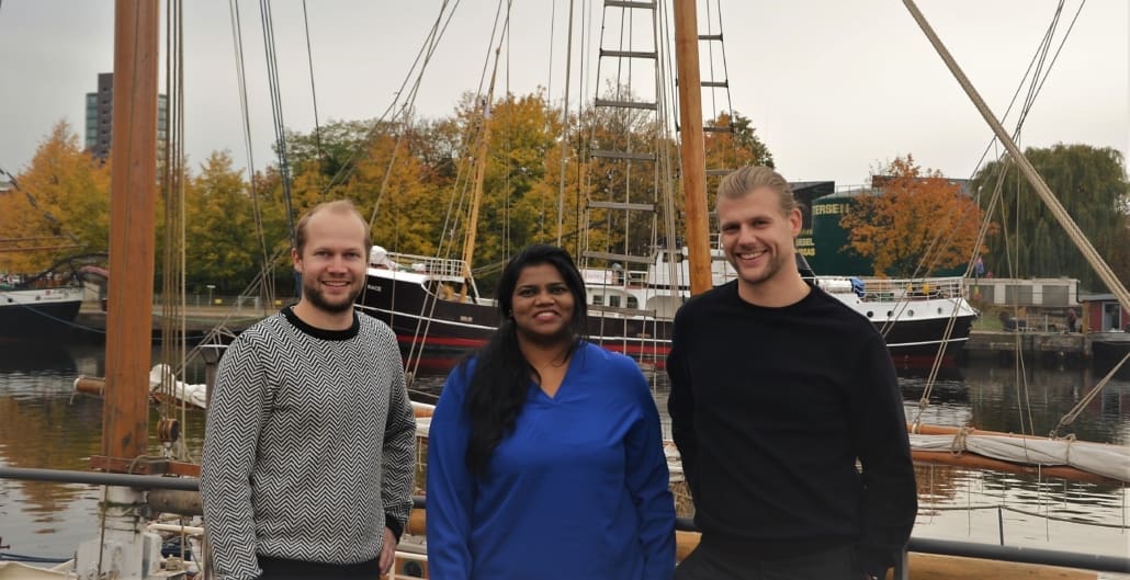 Das Team von KONVOI: Heinz Luckhardt, Divya Settimali und Alexander Jagielo  (Foto: KONVOI)