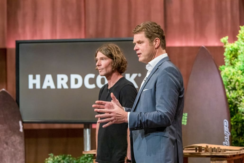 Rouven Brauers und Alexander sehen in HARDCORK das Material der Zukunft. (Foto: TVNOW / Bernd-Michael Maurer)