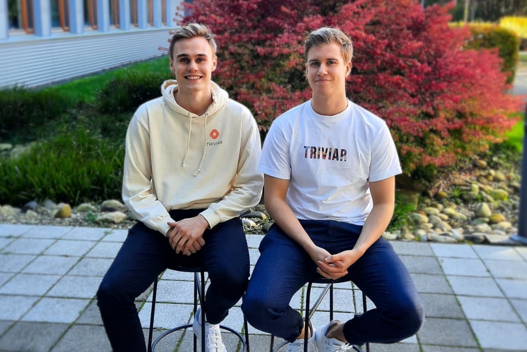 Nick Koldehoff und Jonah Schröder, die Gründer von Triviar.