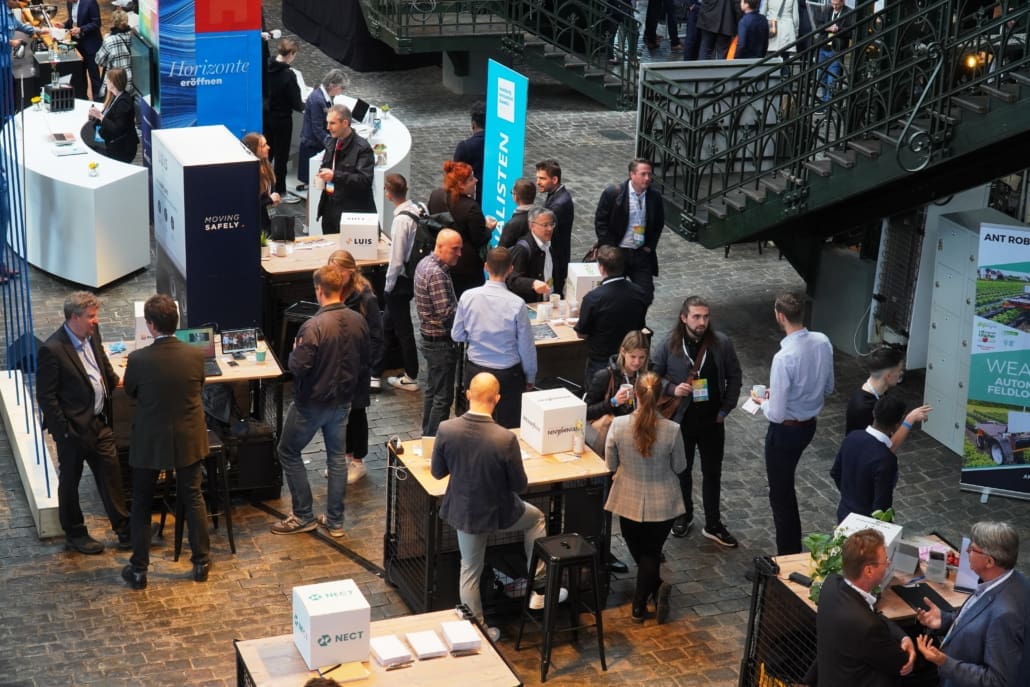 Die Expo beim Hamburg Innovation Summit.