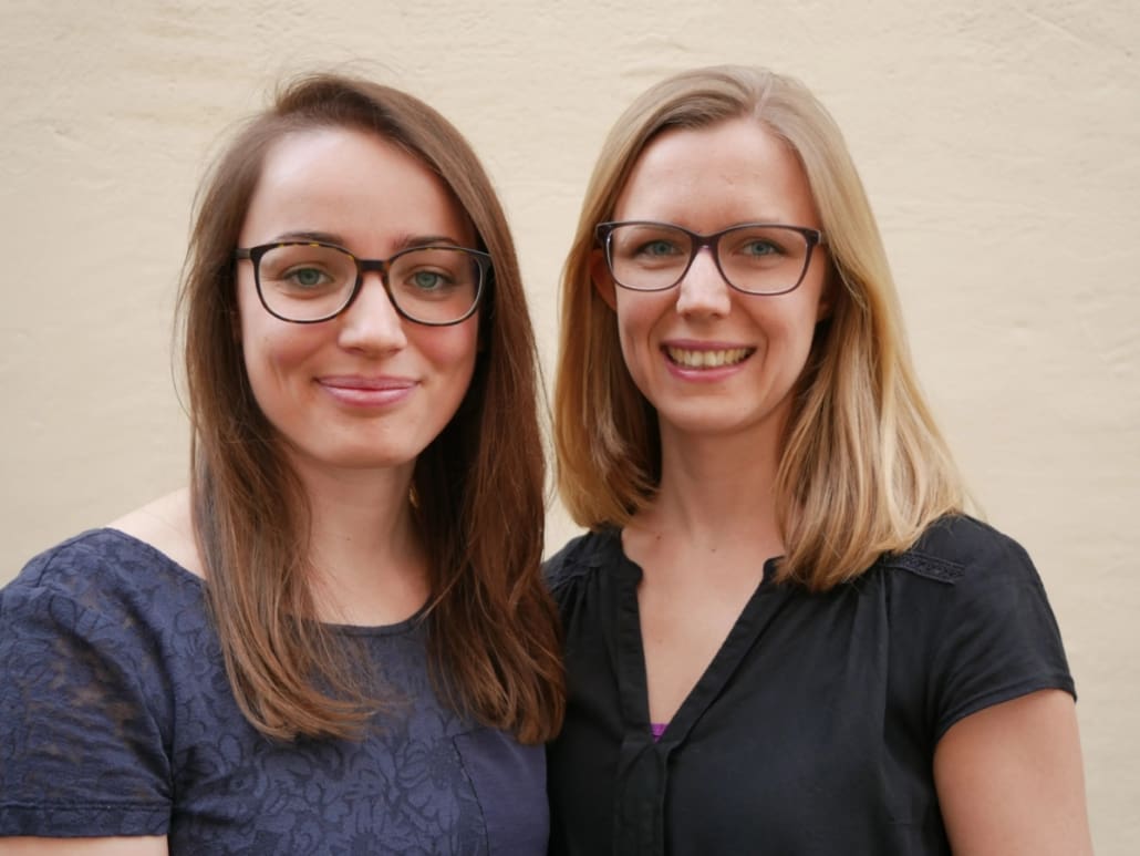 Die neolexon-Gründerinnen Dr. Mona Späth und Dr. Hanna Jakob (Foto: neolexon)