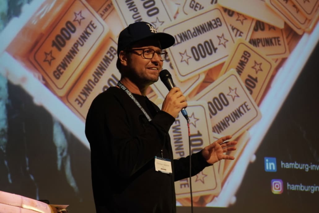 Christoph Steckhahn vom Hamburg Investors Network organisiert mit seinem Team Female StartAperitivo.