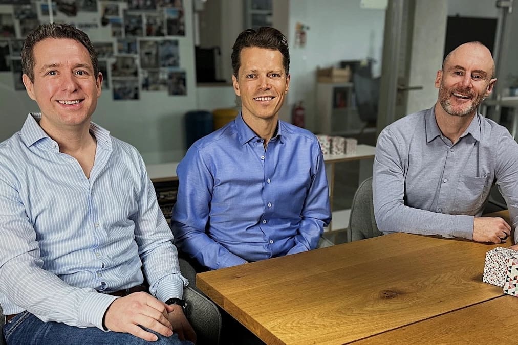 Die Gründer von Impossible Cloud: Kai Wawrzinek, Christian Kaul und Daniel Baker.