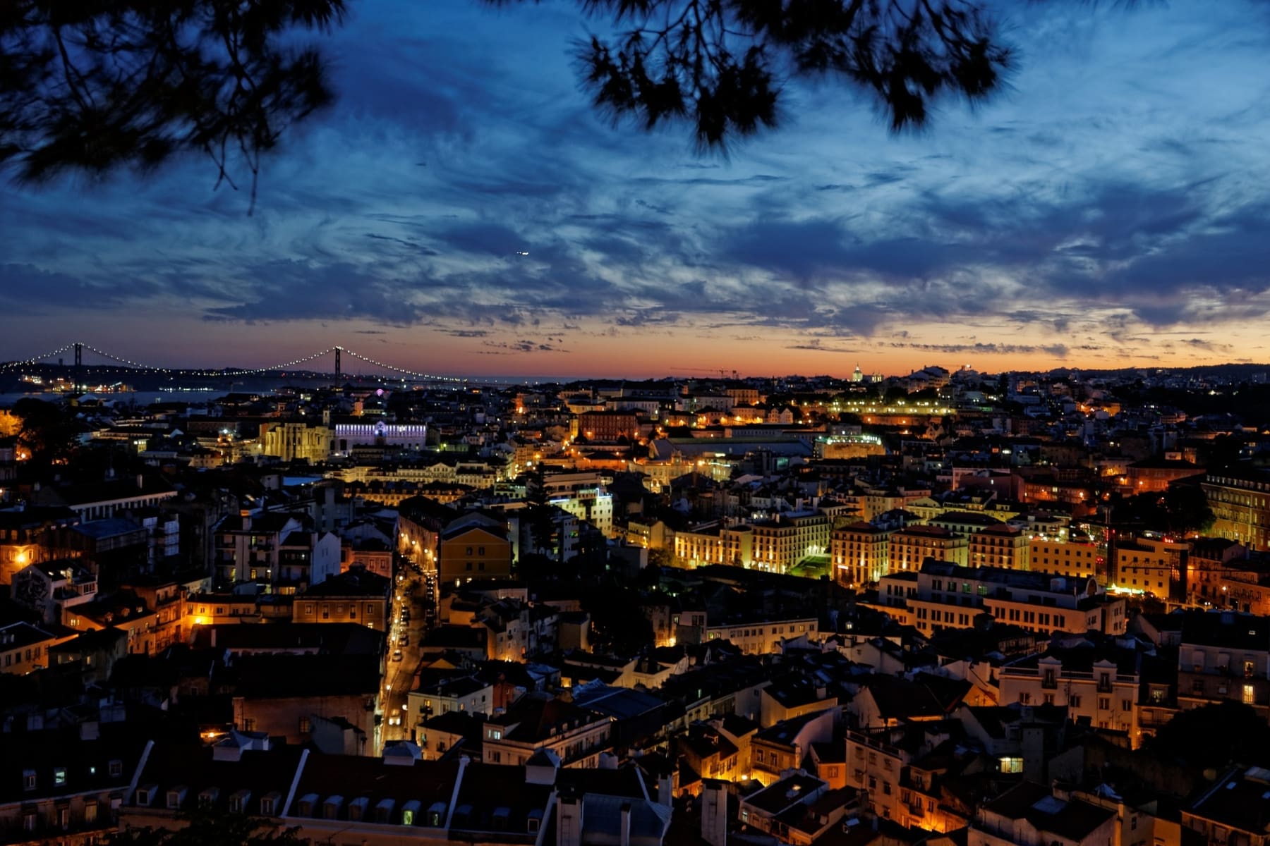 Abendstimmung in Lissabon (Foto: SLPix/Pixabay)