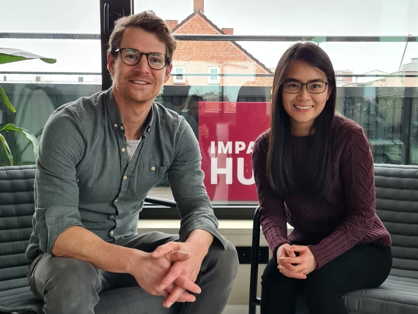 Prof. Dr. Thomas Suwelack und Feng Xia Ang, das Gründungsduo von 21done