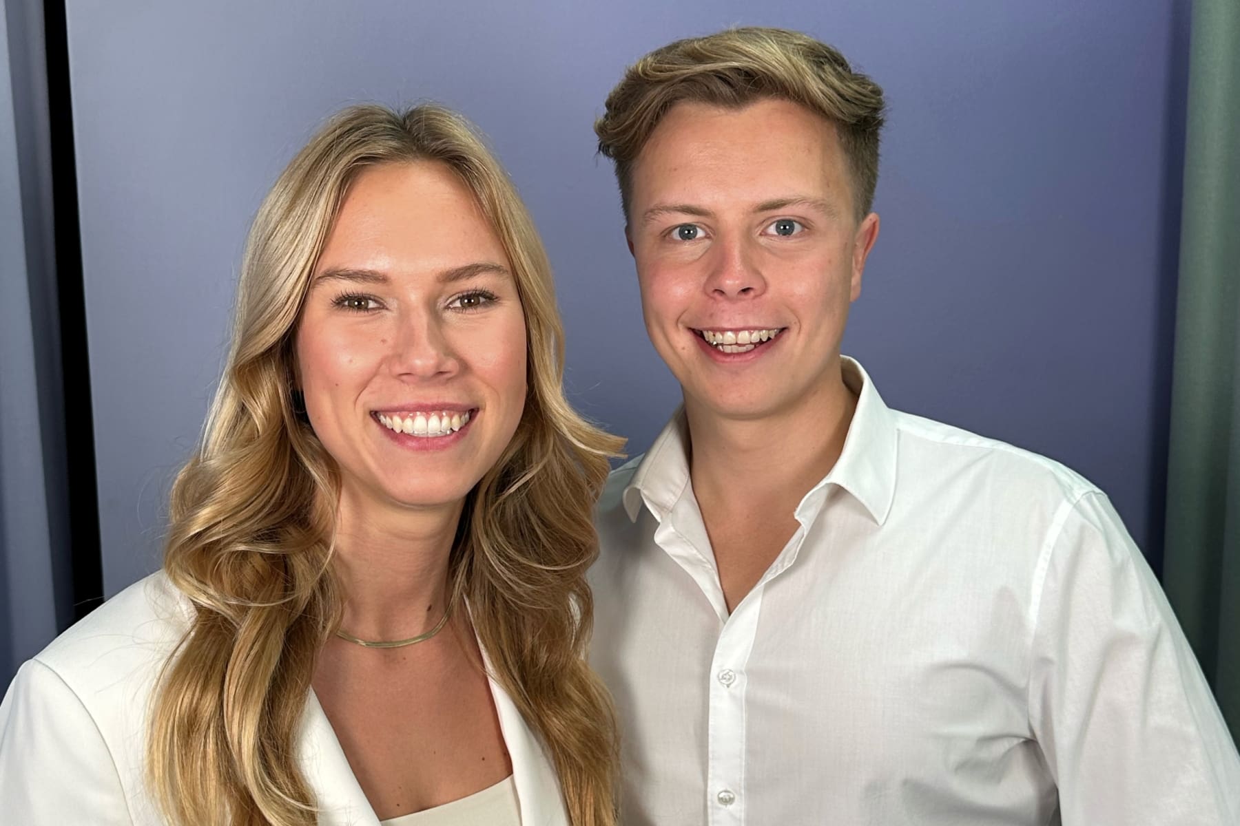 Fiona Jasmut und Ole Walkenhorst, das Gründungsduo von KassenKompass