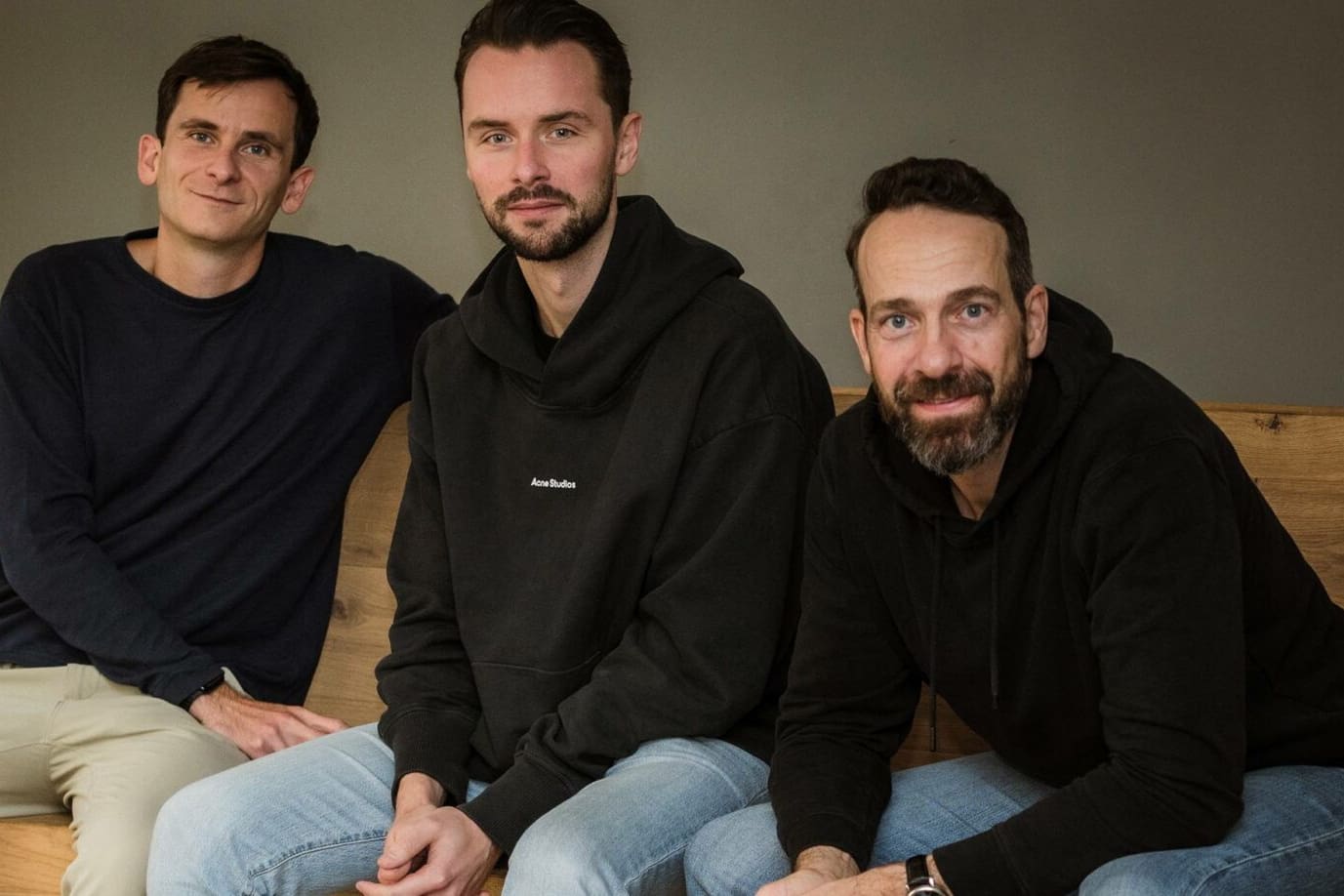 Graig Gröbli, Florian Adomeit und Kai Hesselmann bilden das Management-Team. (Foto: DEALCIRCLE)