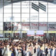 Sae the Date, Expo Real, ExpoReal, 2024, Eingang West, Drehkreuze