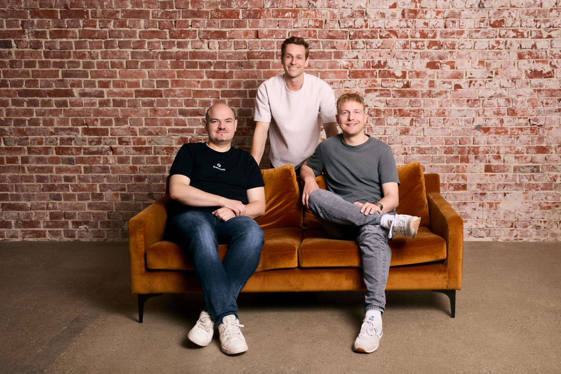 Die Gründer von Plancraft: Richard Noll, Julian Wiedenhaus und Alexander Noll