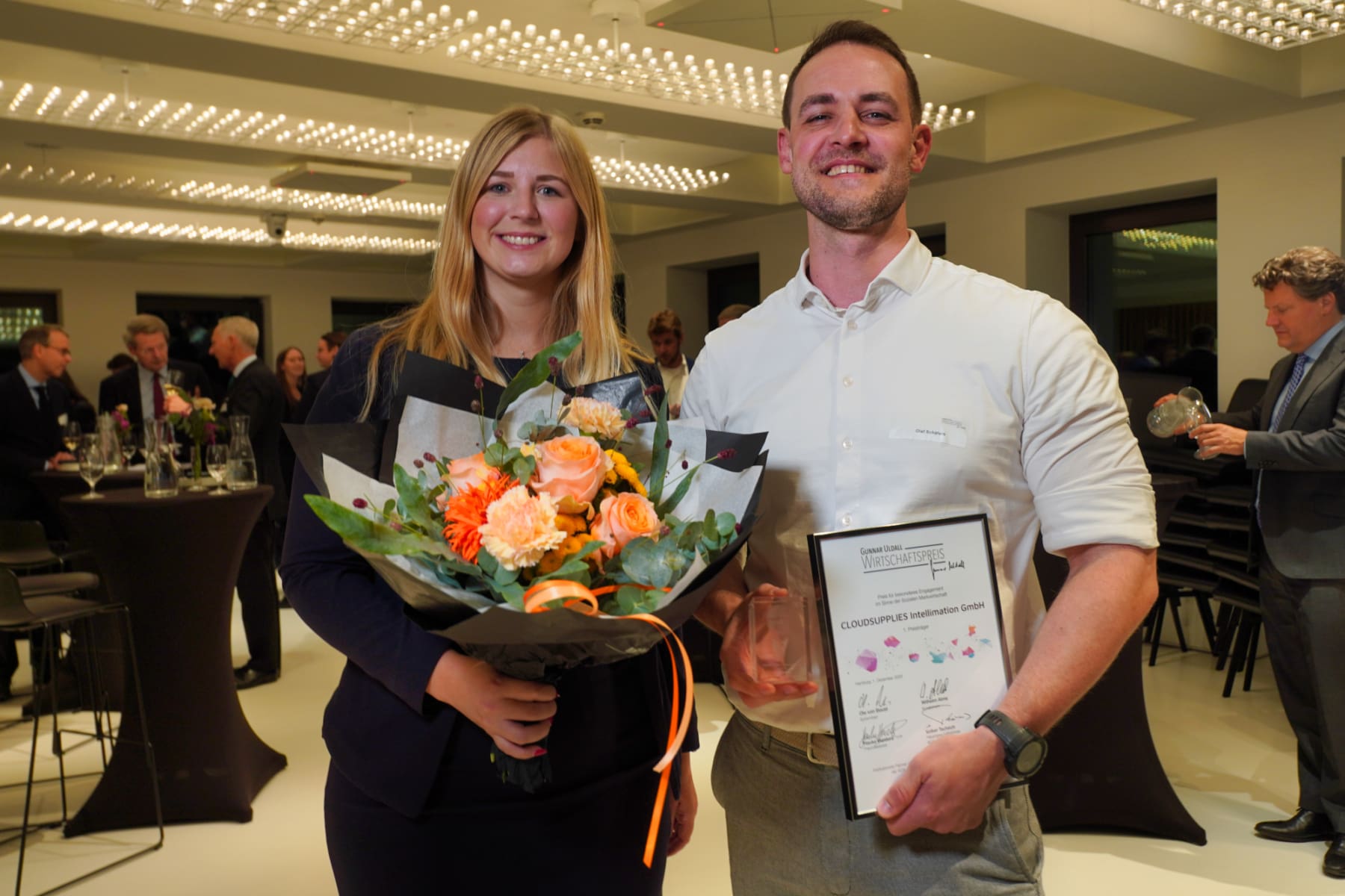Corinna Mint und Olaf Schaefers von CLOUDSUPPLIES