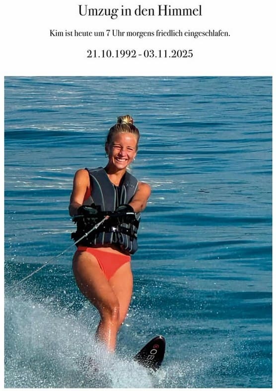 Screenshot von Kim Flints Instagram-Account