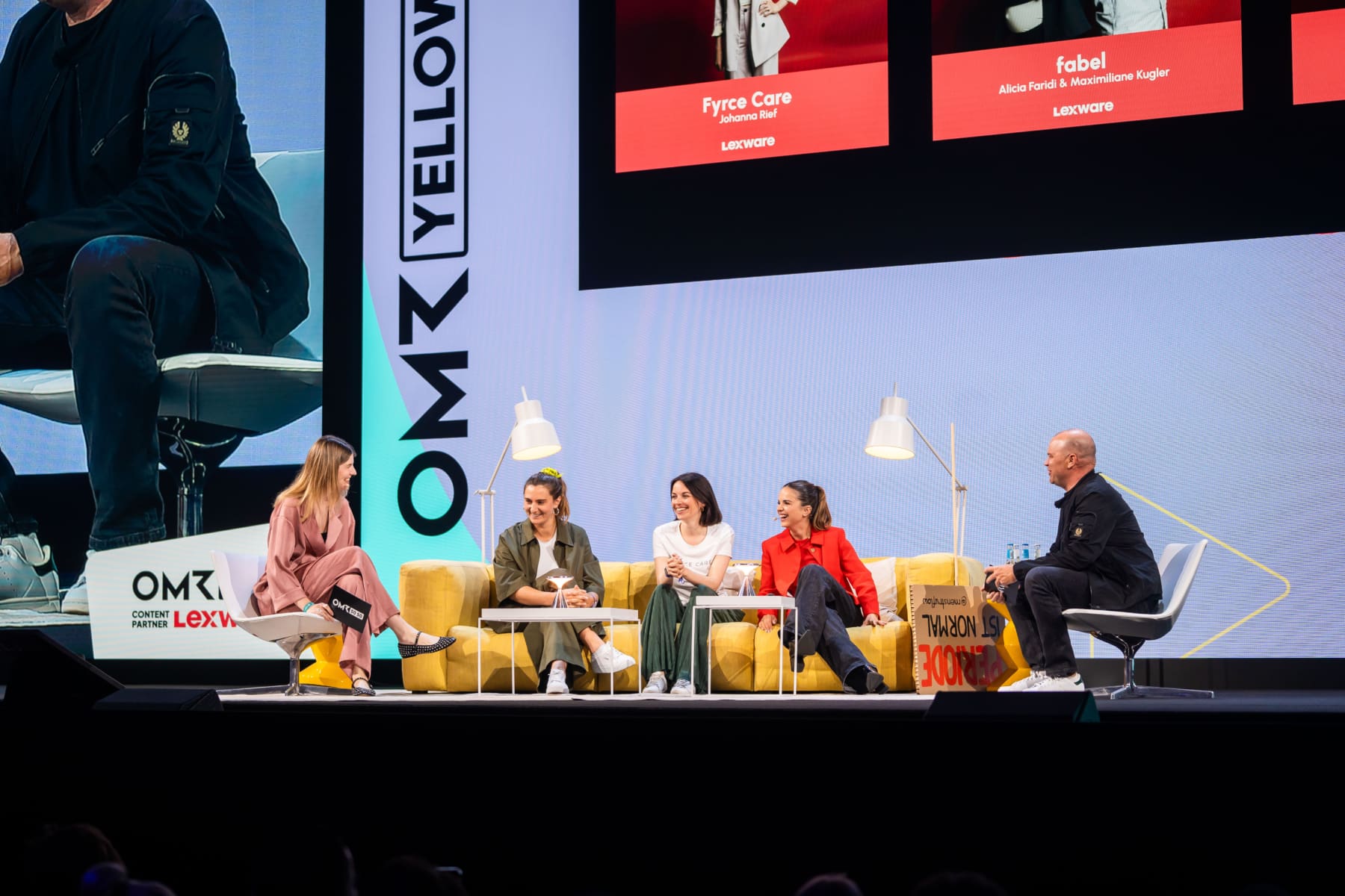 Die Finalistinnen des OMR 5050 Gründer*innen Pitch 2025 im Gespräch