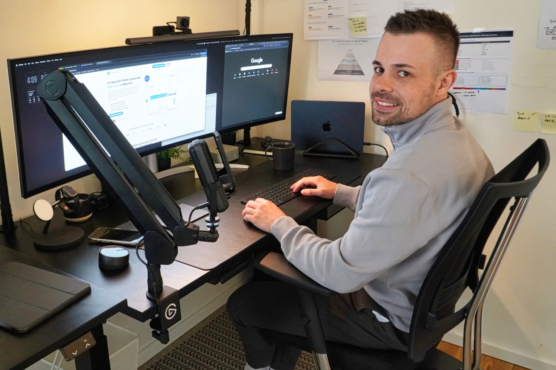 Janik Deimann, Gründer von LeadScraper