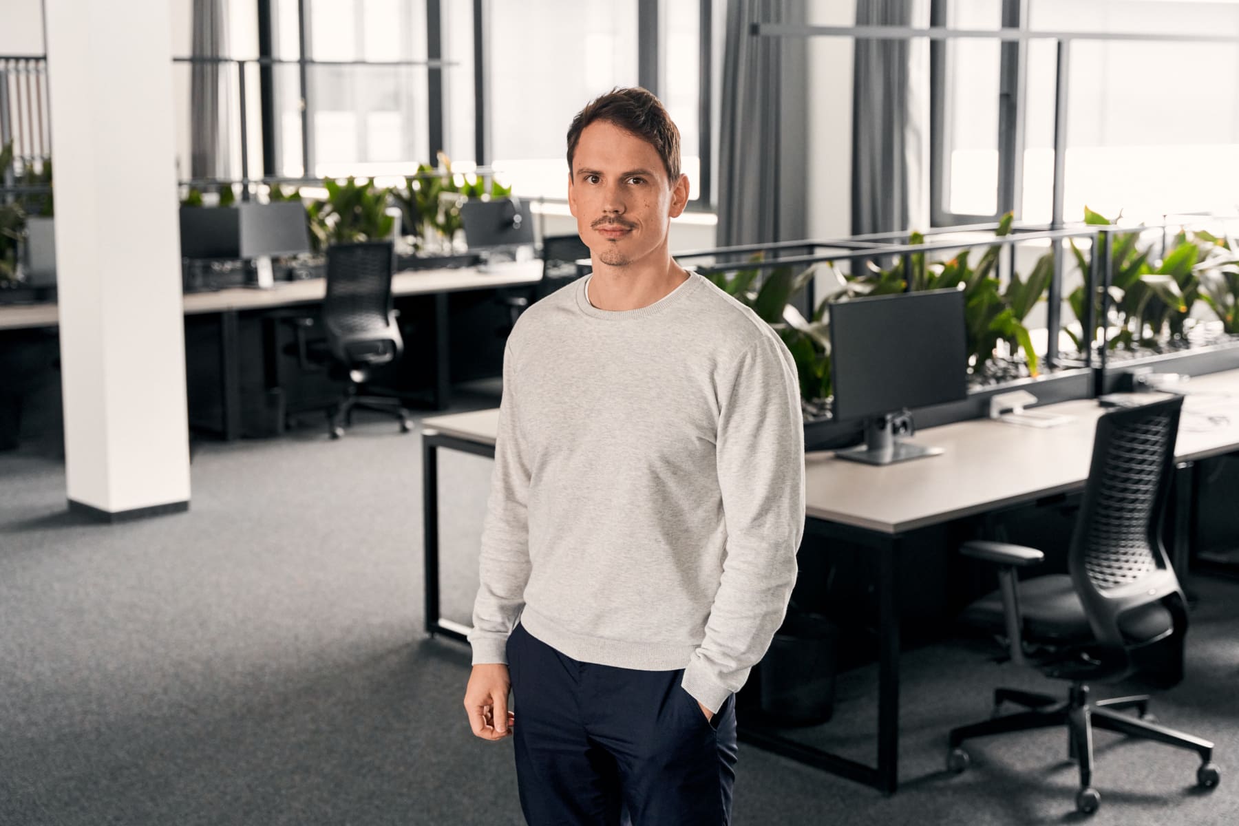 Christian Wiens, CEO von Getsafe (Foto: Ruben Schmitz)