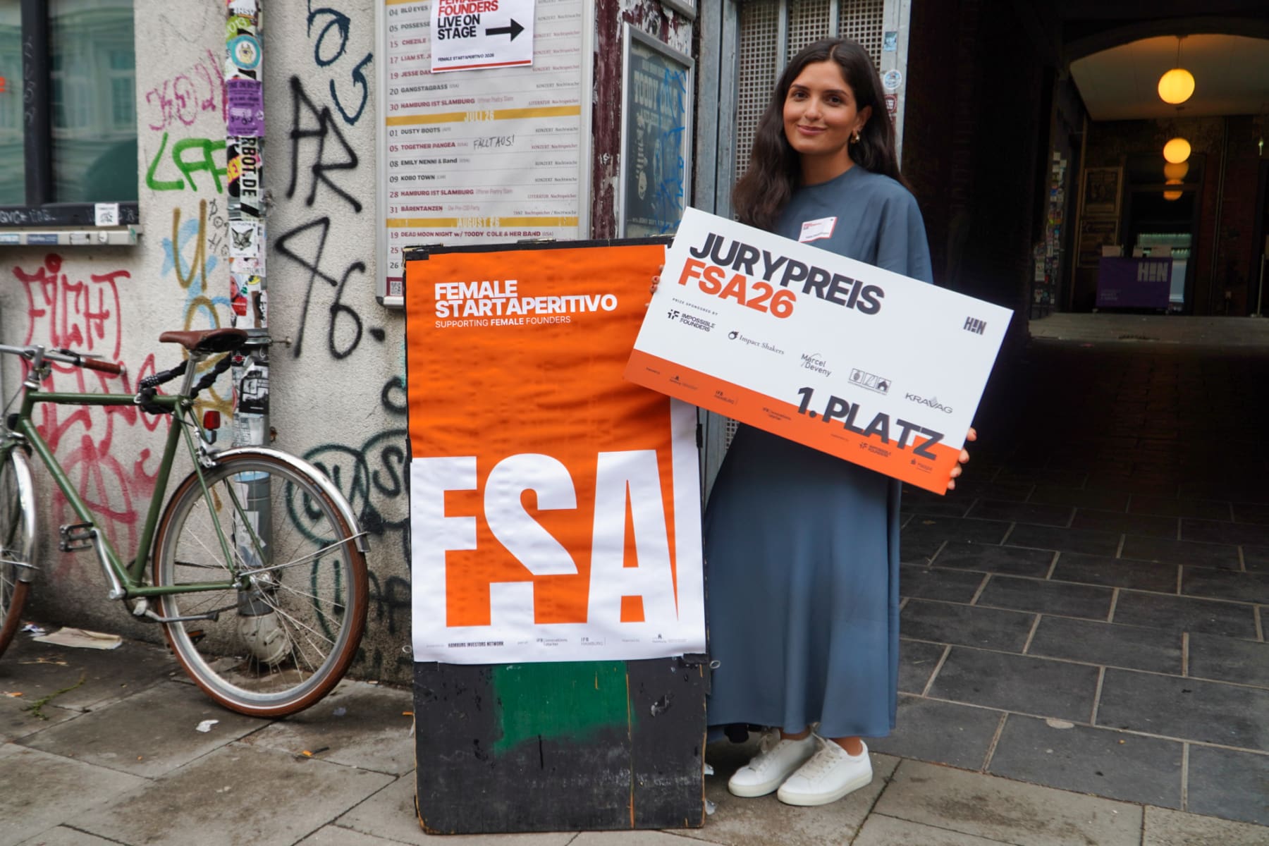 Yelda Nur Demirdögen von exaere vertritt Hamburg beim Female Founders Contest.