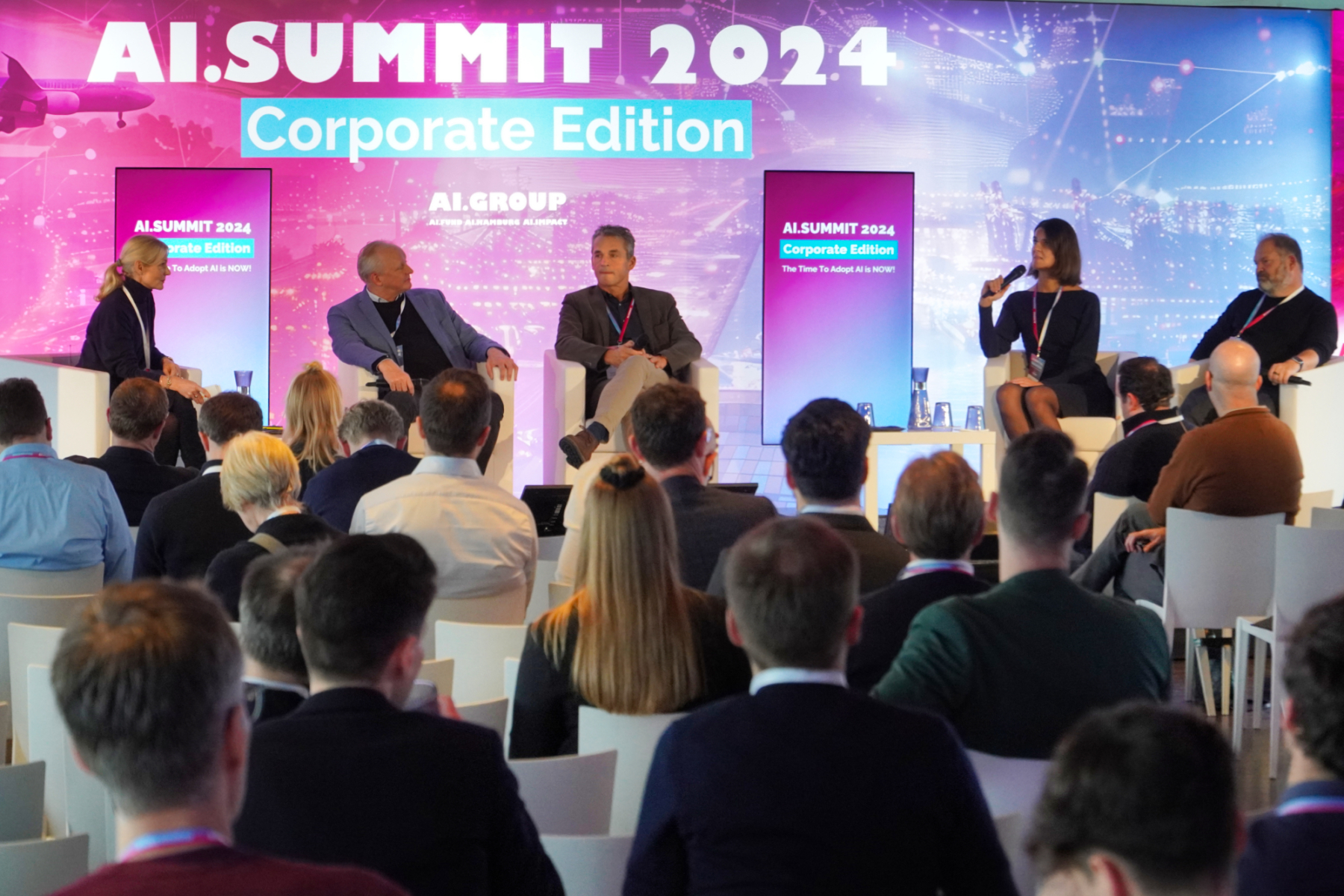 Paneldiskussion beim AI.SUMMIT 2024
