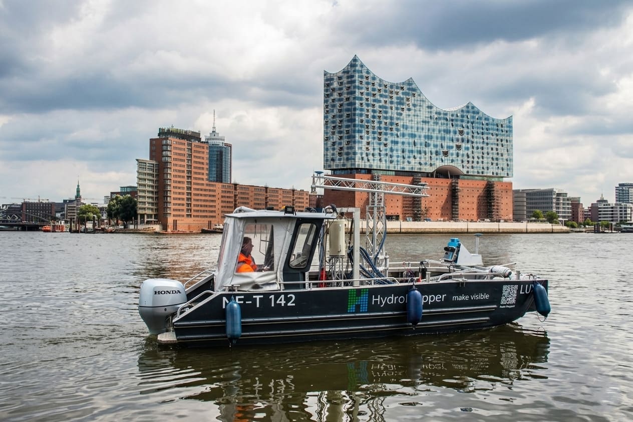 Im Einsatz auf der Elbe